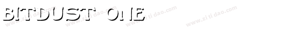 BitDust One字体转换